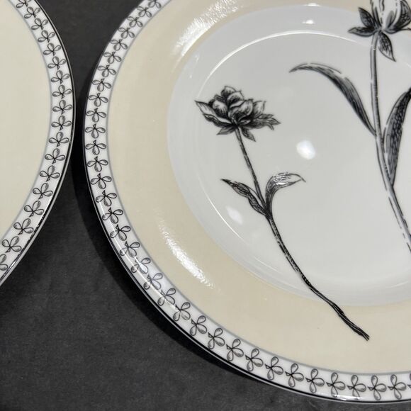 Charter Club Tuilleries Tan Salad Plate Lot Of 2 - Picture 6 of 9